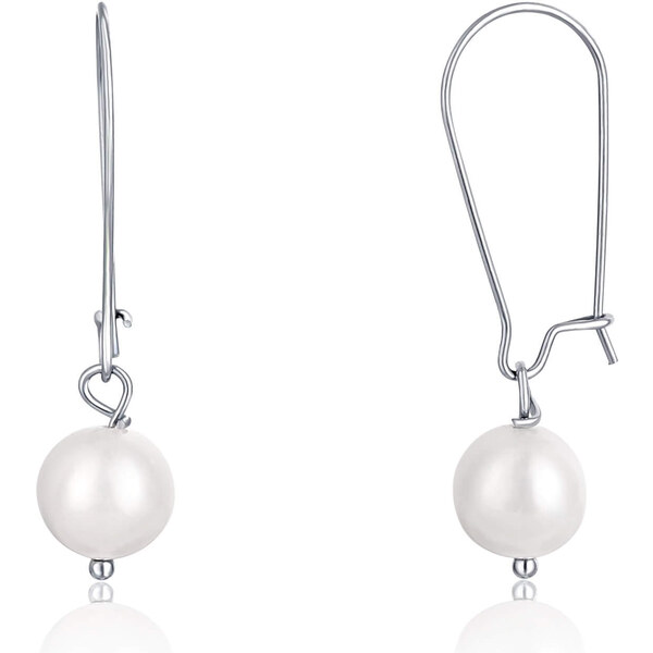 JwL Luxury Pearls Krásne oceľové náušnice s pravými perlami JL0614 66586640