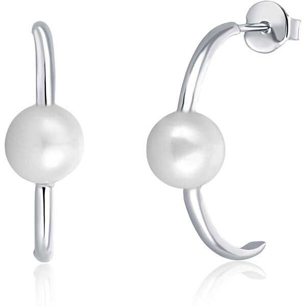 JwL Luxury Pearls Strieborné náušnice s pravými perlami JL0617 66594223