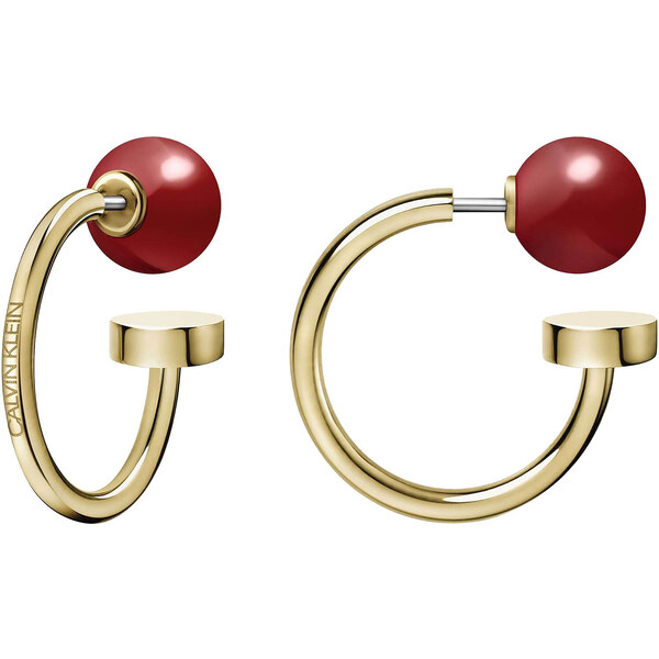 Calvin Klein Obojstranné pozlátené náušnice Bubbly KJ9RJE140200 66586798