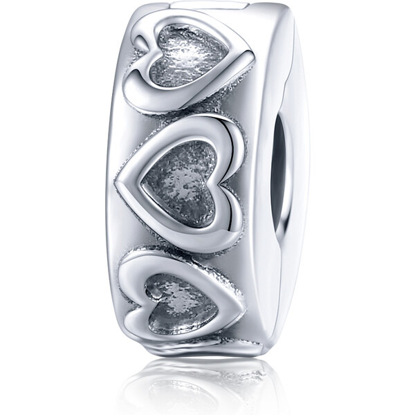 Emporial Royal Fashion přívěsek Klip Clip Pole smaltovaných srdcí 24965151