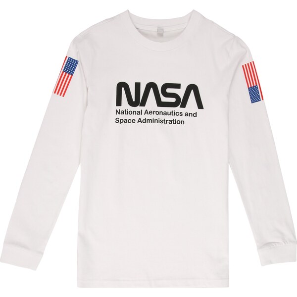 Mister Tee Tričko Nasa Worm modrá / červená / čierna / biela 54223652