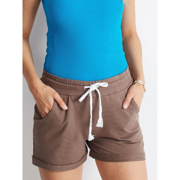 BASIC Feel Good Shorts-RV-SN-4946.67P-brown 64681860