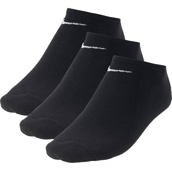 NIKE Športové ponožky čierna / biela 64356417