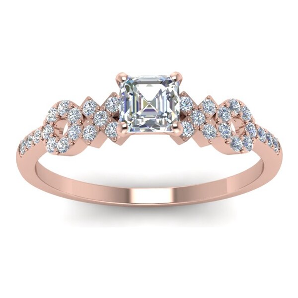 Olivie Strieborný prsteň XOXO ROSE 4229 18434863