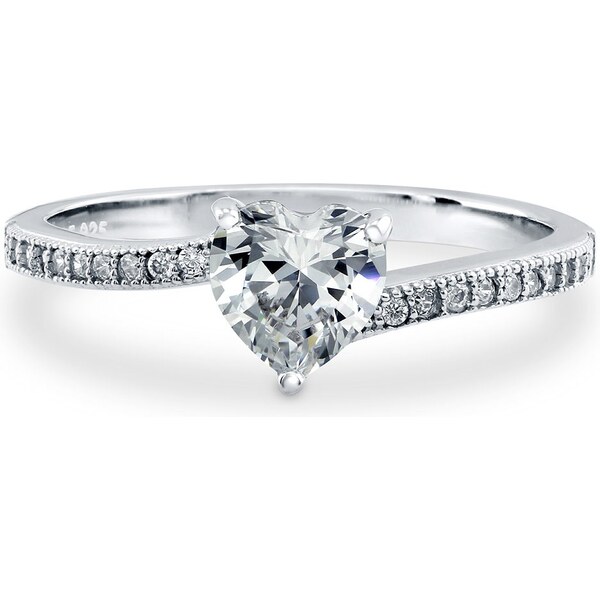 Emporial strieborný prsteň Krištáľové kúzlo 41530017