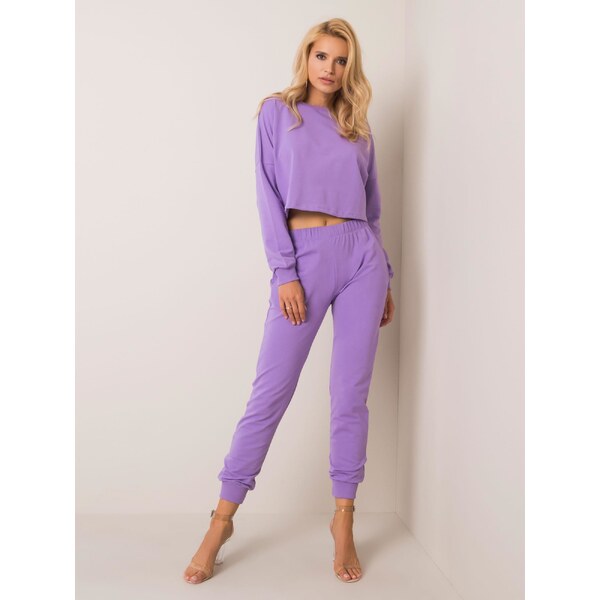 RUE PARIS Set-RV-KMPL-5772.14X-purple 64682083