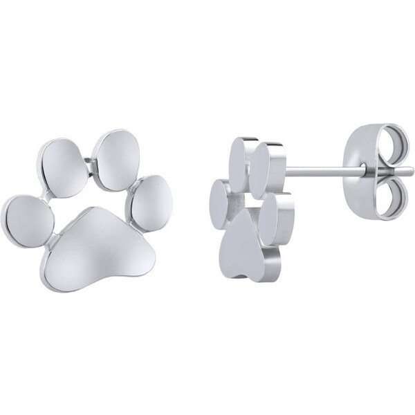 Silvego Oceľové náušnice Labky KMME80721 66591980