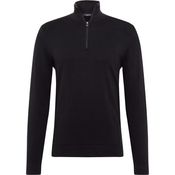 SELECTED Sveter Berg čierna 18569500