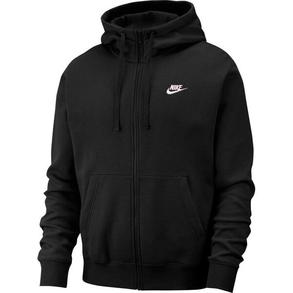 Nike NSW Club Hoodie FZ M BV2645-010 pánske 66085961