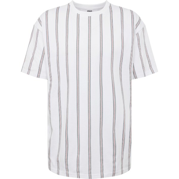 Urban Classics Tričko tmavomodrá / zelená / červená / biela 11998932