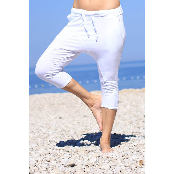 Glara Dámske 3/4 baggy nohavice 18551260