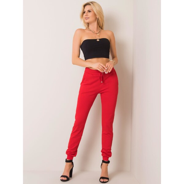 BASIC Feel Good Sweatpants-RV-DR-5040.92-red 64682088