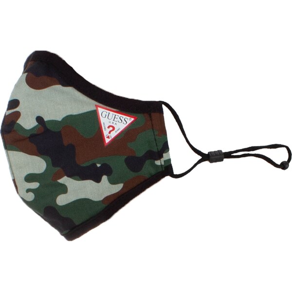 Bavlnená unisex rúško W0YZ17WDXC0-P1CM maskáčová - Guess 18595924