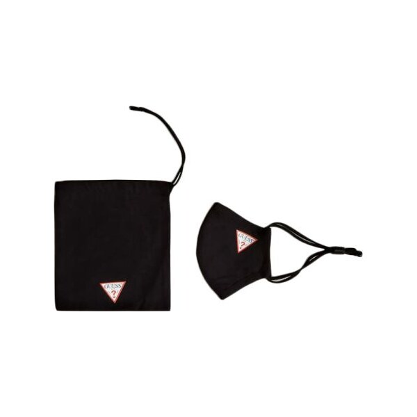 Bavlnená unisex rúško W0YZ17WDXC0-JBLK čierna - Guess 18595926