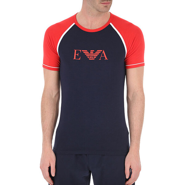 Pánske tričko 111811 0P529 00135 modročervená - Emporio Armani 18597298