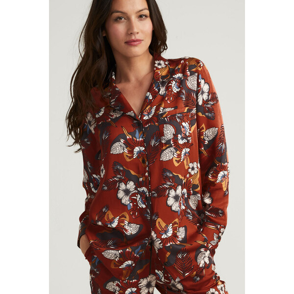 Dámske tričko na spanie 853084H viacfarebná - Jockey 18597767