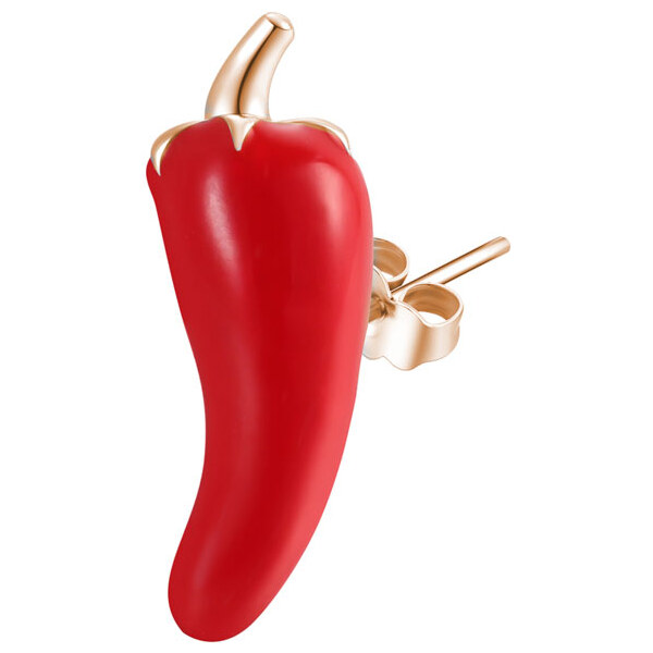 Rosato Pozlátená single náušnica Chilli paprička Storie RZO029 66594064