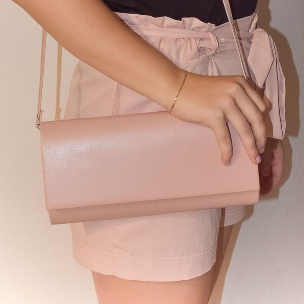 AGNES Dámska ružová kabelka DEVOIT 18617768