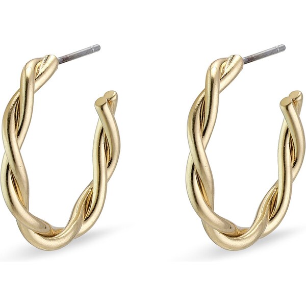 Pilgrim Náušnice Naja zlatá 19503599