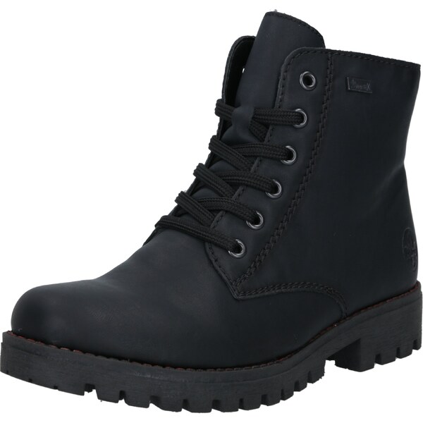 Rieker Šnurovacie členkové čižmy čierna 19556451