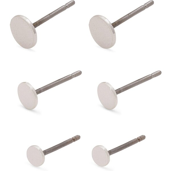 Pilgrim Náušnice Norma strieborná 54223794