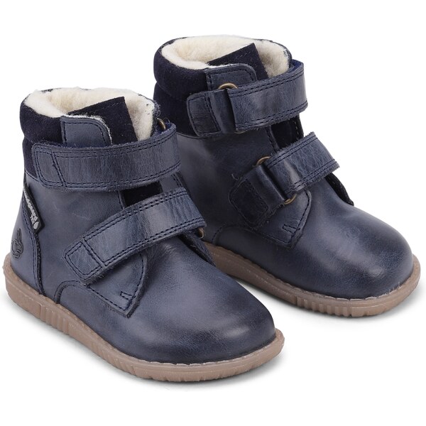 Bundgaard detské zimné kožené topánky zateplené ovčou vlnou - Rabbit 46770843
