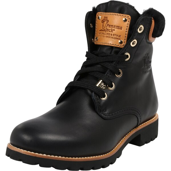 PANAMA JACK Šnurovacie členkové čižmy čierna 27696764