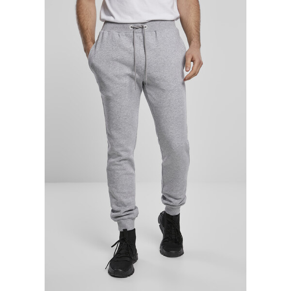 Urban Classics Basic Organic Sweatpants - Grey 50684459
