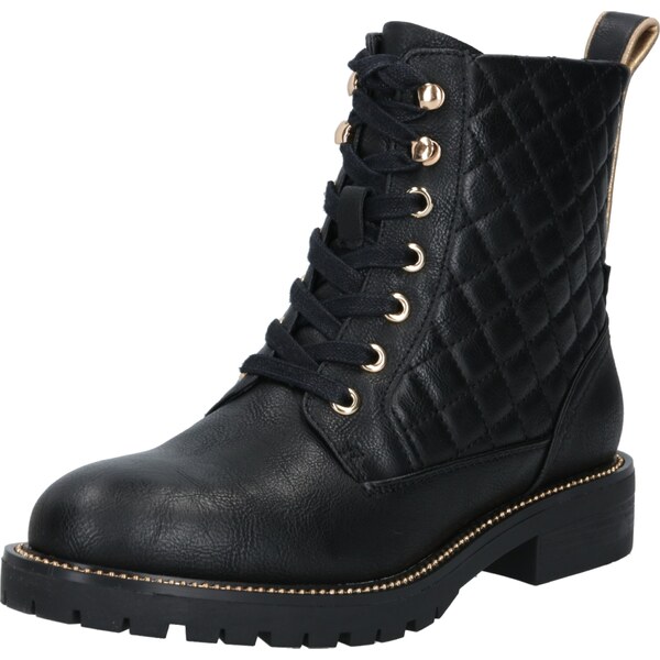 ABOUT YOU Šnurovacie členkové čižmy Jamie čierna 19535539