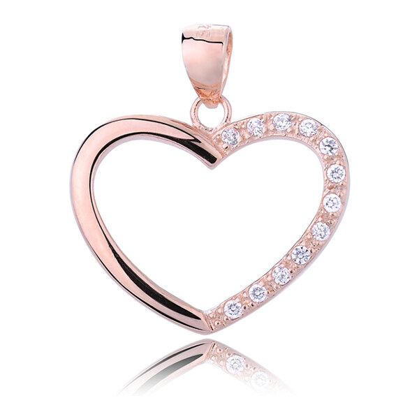 Olivie Strieborný prívesok ROSE SRDCE 4268 18791457