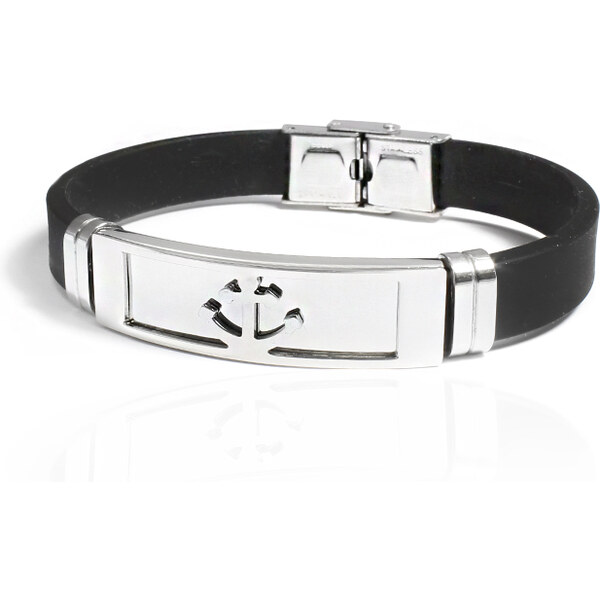 BM Jewellery Pánsky náramok kotva z chirurgickej ocele S1065100 19421414