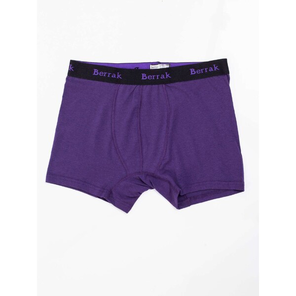 BERRAK Boxer Shorts-BR-BK-4476.28P-Dark Purple 64663077