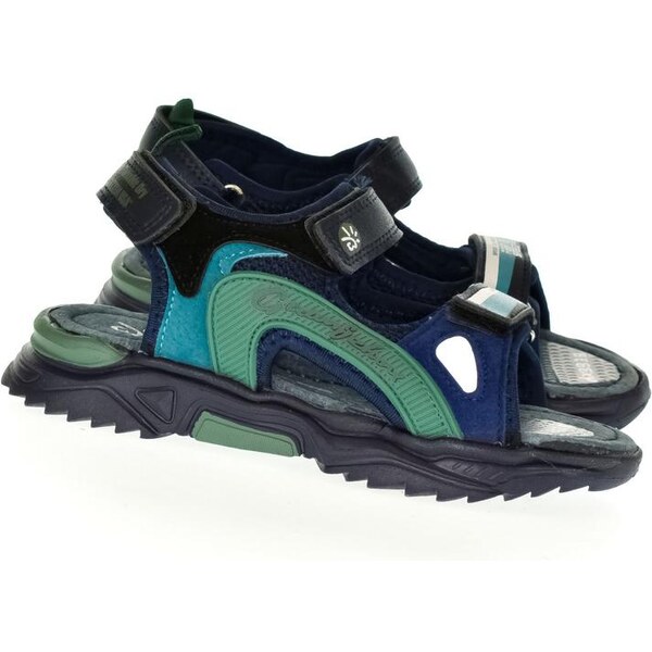 Detské modré sandále BESSKY CODY 18811098