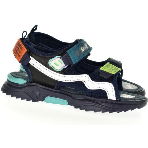 Detské modré sandále BESSKY CLARK 18811099