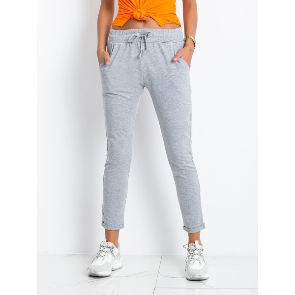 BASIC Feel Good Sweatpants-RV-DR-3698.05X-gray 64682197