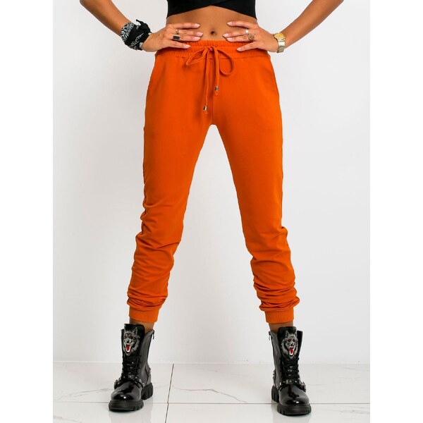 BASIC Feel Good Sweatpants-RV-DR-5040.07X-dark orange 64682173