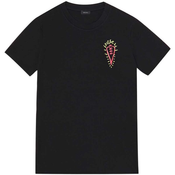 Dámske tričko 00S0NG-0SAZQ-900 čierna - Diesel 18831194