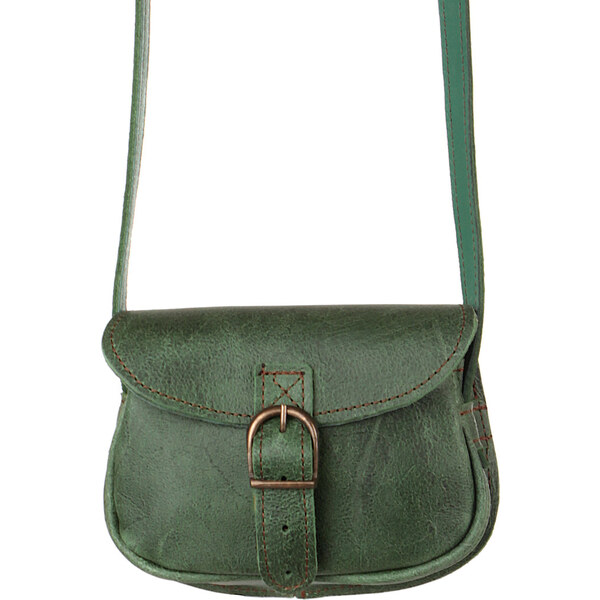 Glara Dámska mini crossbody kožená kabelka 28801923