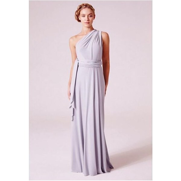 Revie London Alexis Multifunkčné Sivé spoločenské šaty 18862494