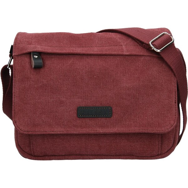 Unisex taška cez rameno Katana Madrid - vínová 50911791