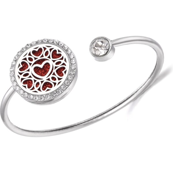 Glory Aroma náramok Srdiečka so zirkónmi 934 18894634