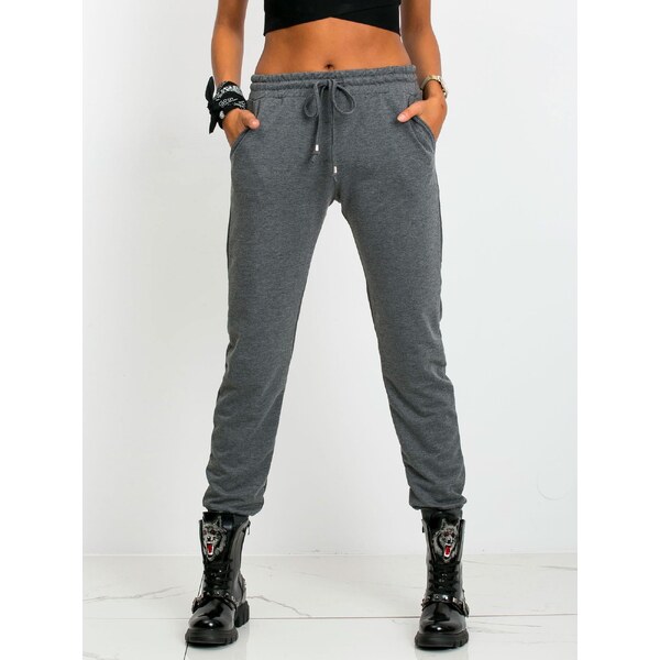 BASIC Feel Good Sweatpants-RV-DR-5040.09X-dark gray 64681891