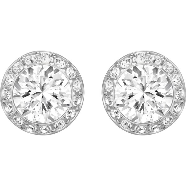 Swarovski Náušnice Una strieborná / biela 19812329