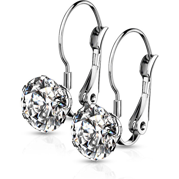 Dámske náušnice z chirurgickej ocele LUNA 23166840