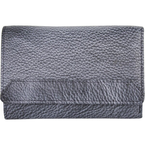 Lagen Dámska kožená peňaženka LG-211 charcoal 35335800