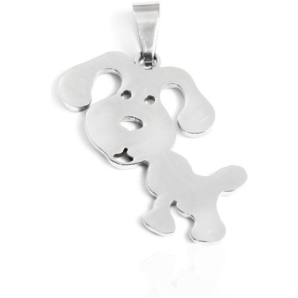 BM Jewellery Prívesok pes 2,6 cm z chirurgickej ocele S10995015 19421446