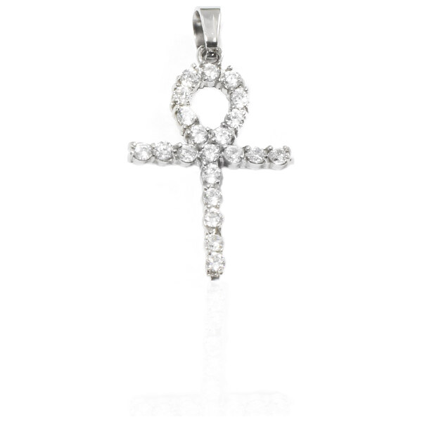BM Jewellery Prívesok Krížik 3,2 cm z chirurgickej ocele S11014090 19421465