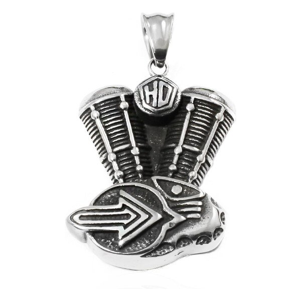 BM Jewellery Prívesok HARLEY-DAVIDSON 3,7 cm z chirurgickej ocele 19421457
