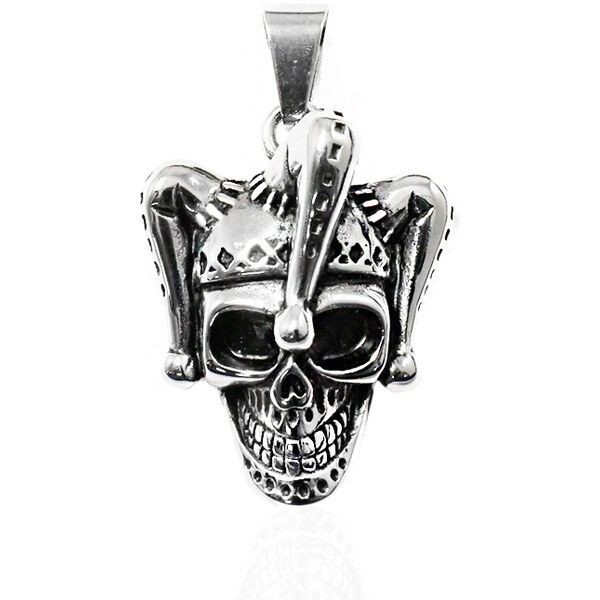 BM Jewellery Prívesok šašo 3,9 cm z chirurgickej ocele S11008080 19421459