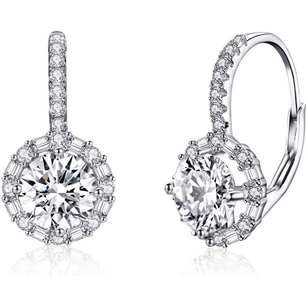 Dámske strieborné náušnice LILAH 23166903